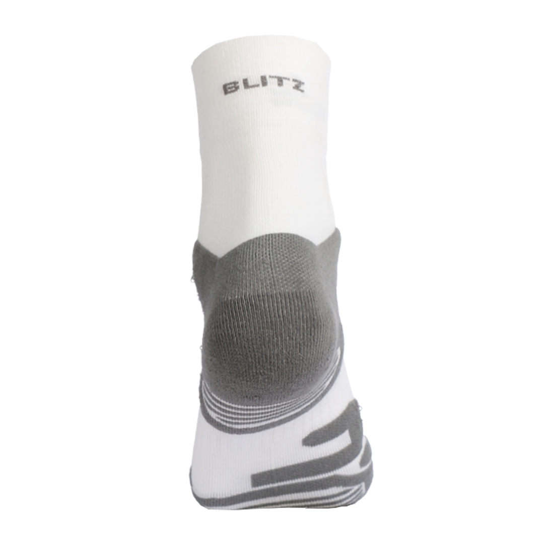 Court Socks ( White & Grey )