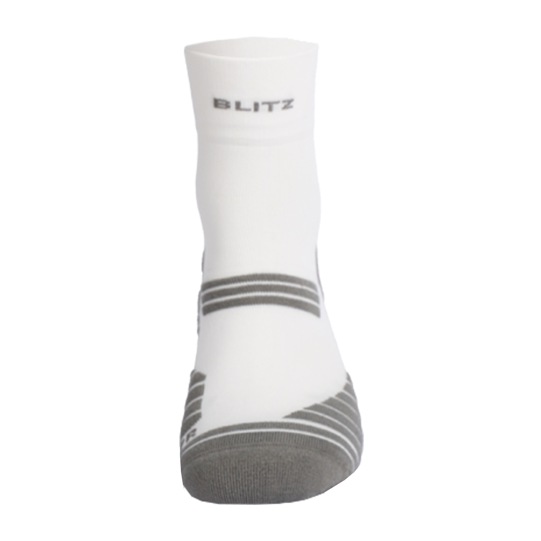 Running Socks (White & Grey)