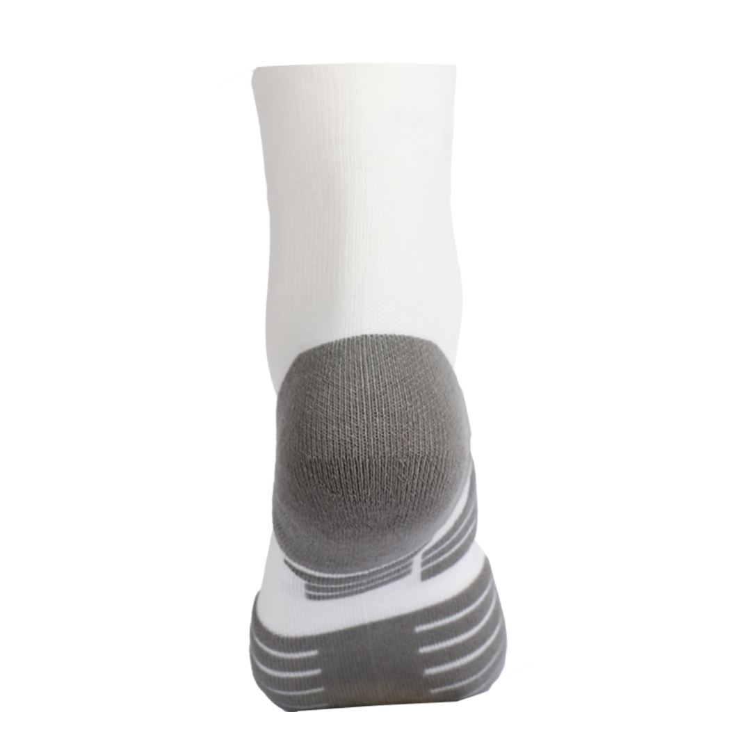 Running Socks (White & Grey)