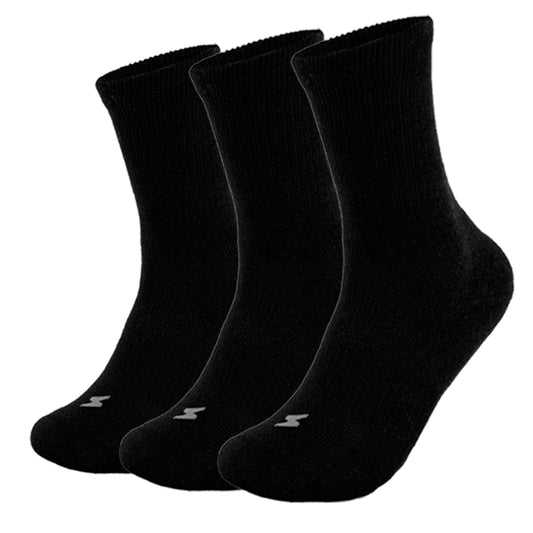 Three Black Classic Multi-Purpose Socks