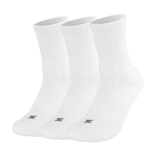 Three White Classic Multi-Purpose Socks